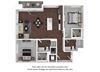 B3 1 3D disclaimer B3 1 3D disclaimer floor plan at The Casey, Colorado, 80202